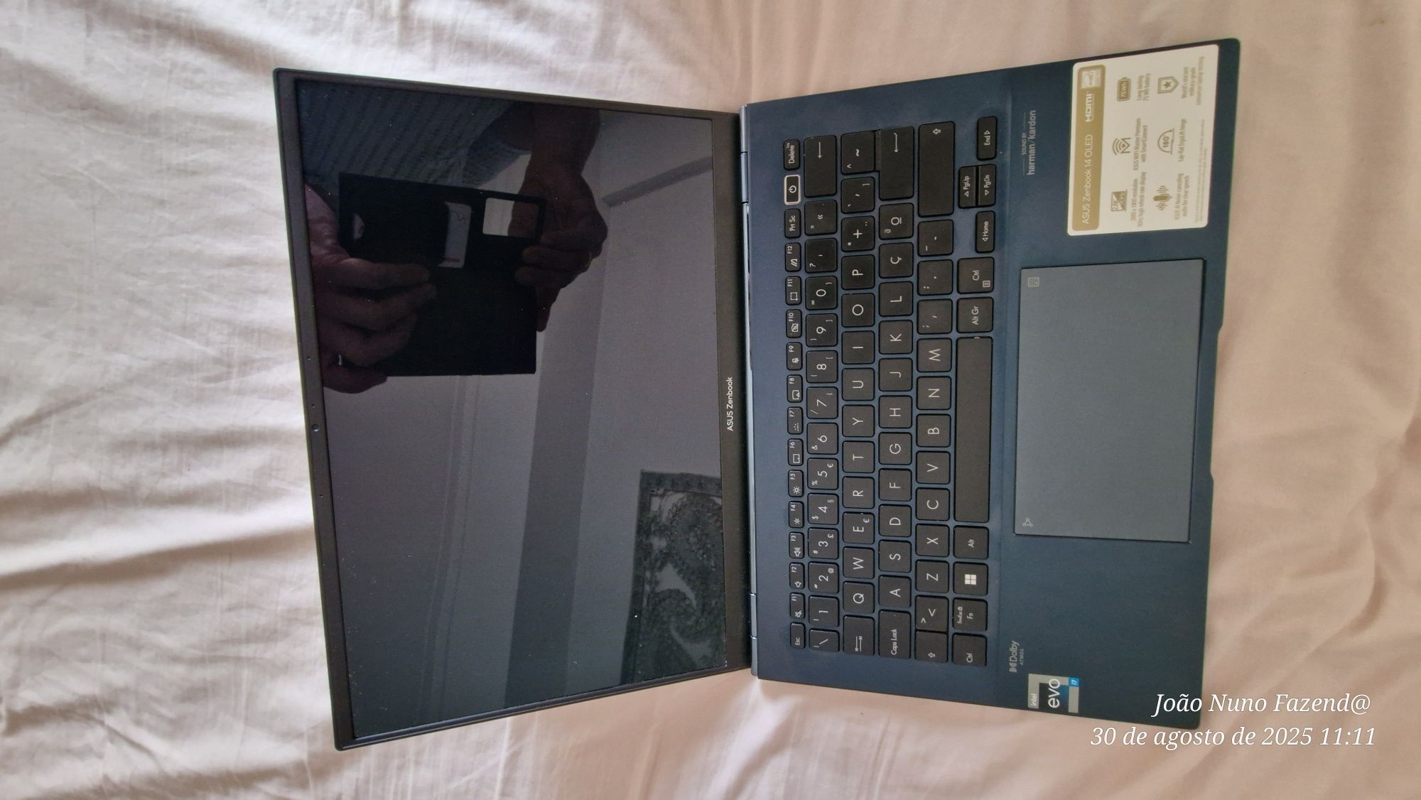 Portátil Asus zenbook