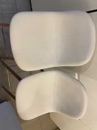 Białe krzesło barowe wysokie Jysk 1+1 gratis