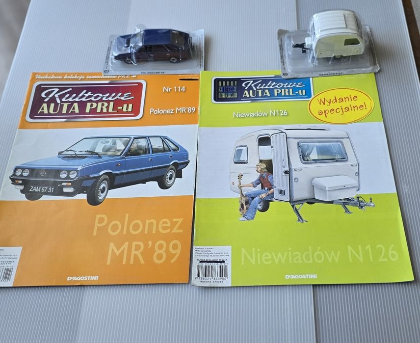 Kultowe Auta PRL Polonez MR89 z Niewiadów N126 1:43