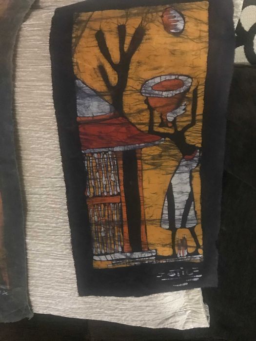 Pinturas africanas (Batik)