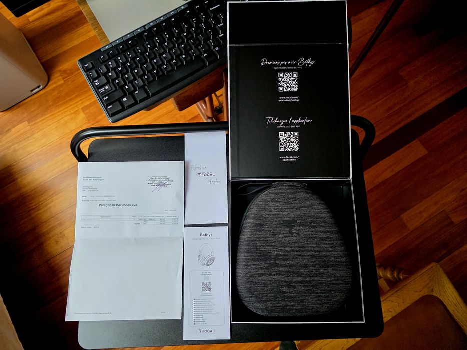 Słuchawki Focal Bathys Deep Black z lutego 2025 #gwarancja