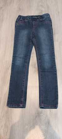 Spodnie jeansy rozm. 128