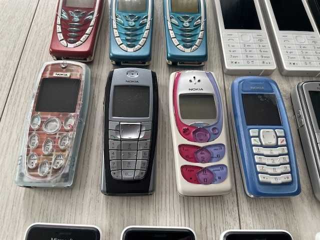 Wyprzedaz Kolekcji 82 Sztuki Nokia Prototyp 3300, 7280, 7500 Jaworzno.