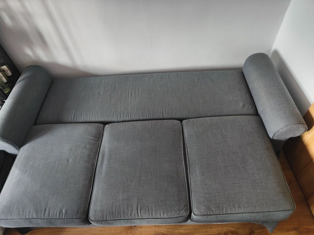 Sofa 3 osobowa  Ikea VRETSTORP rozkładana, funkcja spania, pojemnik na