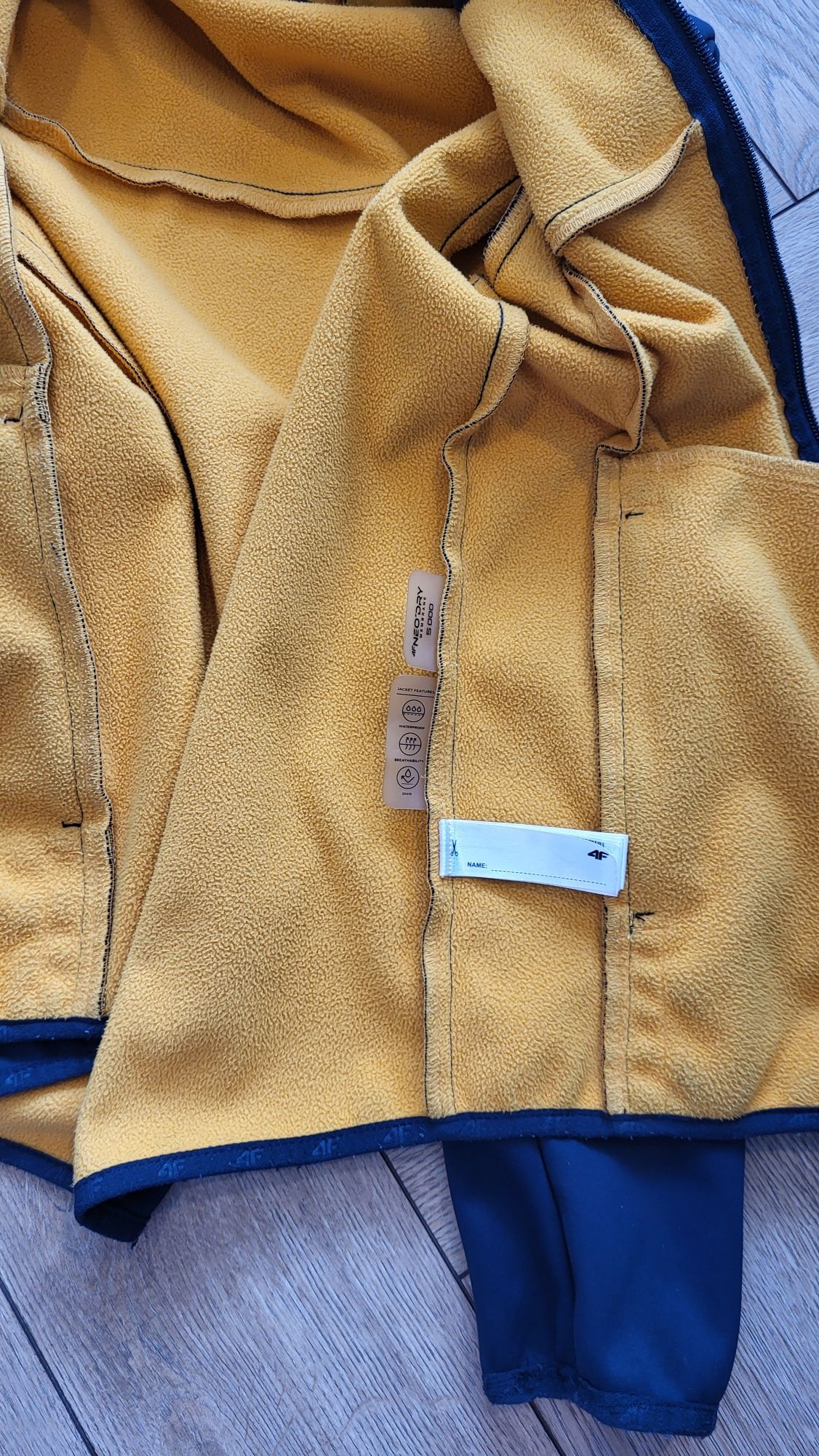 Kurtka 4F przejściowa TREKKINGOWA SOFTSHELL NeoDry 5000 rozmiar 152
