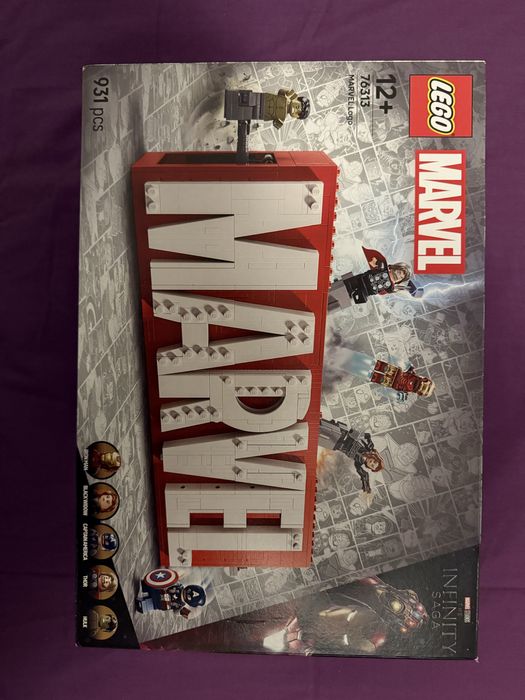 Lego Marvel e Minifiguras - 76313