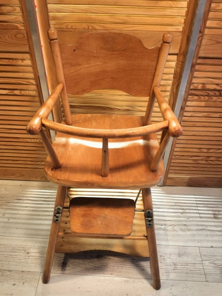 Retro, PRL , krzesło dwufunkcyjne