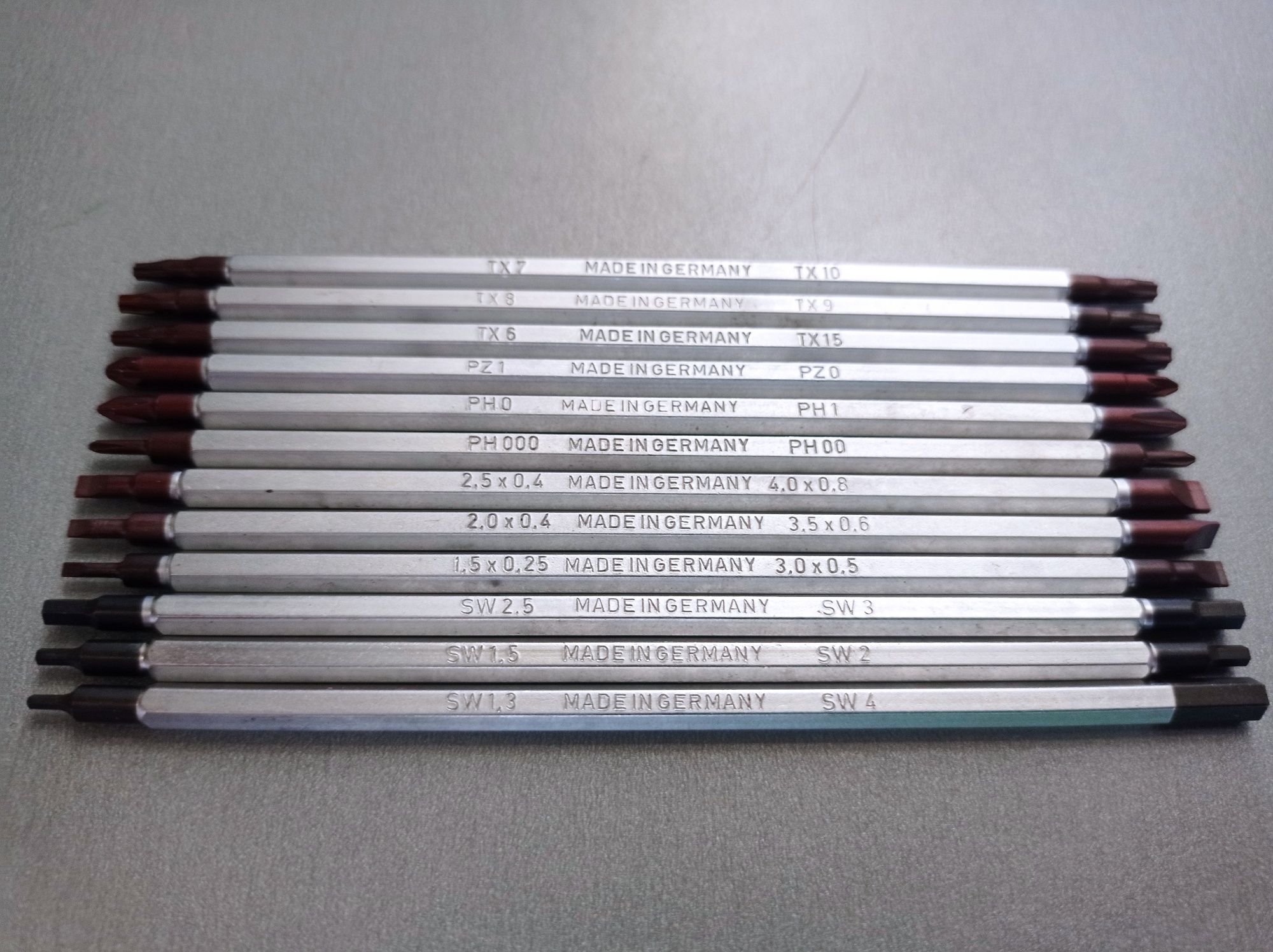 Мікс набір мікро стержнів викруток Felo біти Hex SL Torx