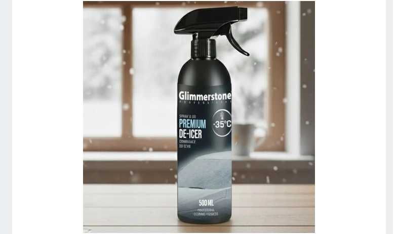 Odmrażacz do Szyb Lusterek Zamków -35C Glimmerstone Atomizer 500ml +GR