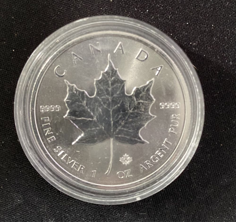 5 dolarow Kanadyjskich 2019 srebro 9999