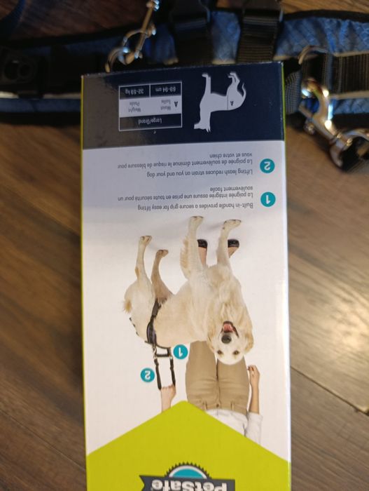 Szelki rehabilitacyjne dla dużego psa