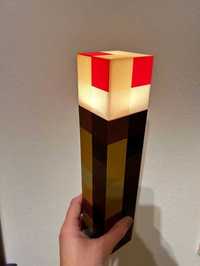 Светильник ночник LED Факел из Minecraft аккамуляторный