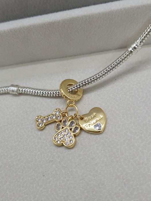 Nowy charm's zawieszka do bransoletek Pandora i innych