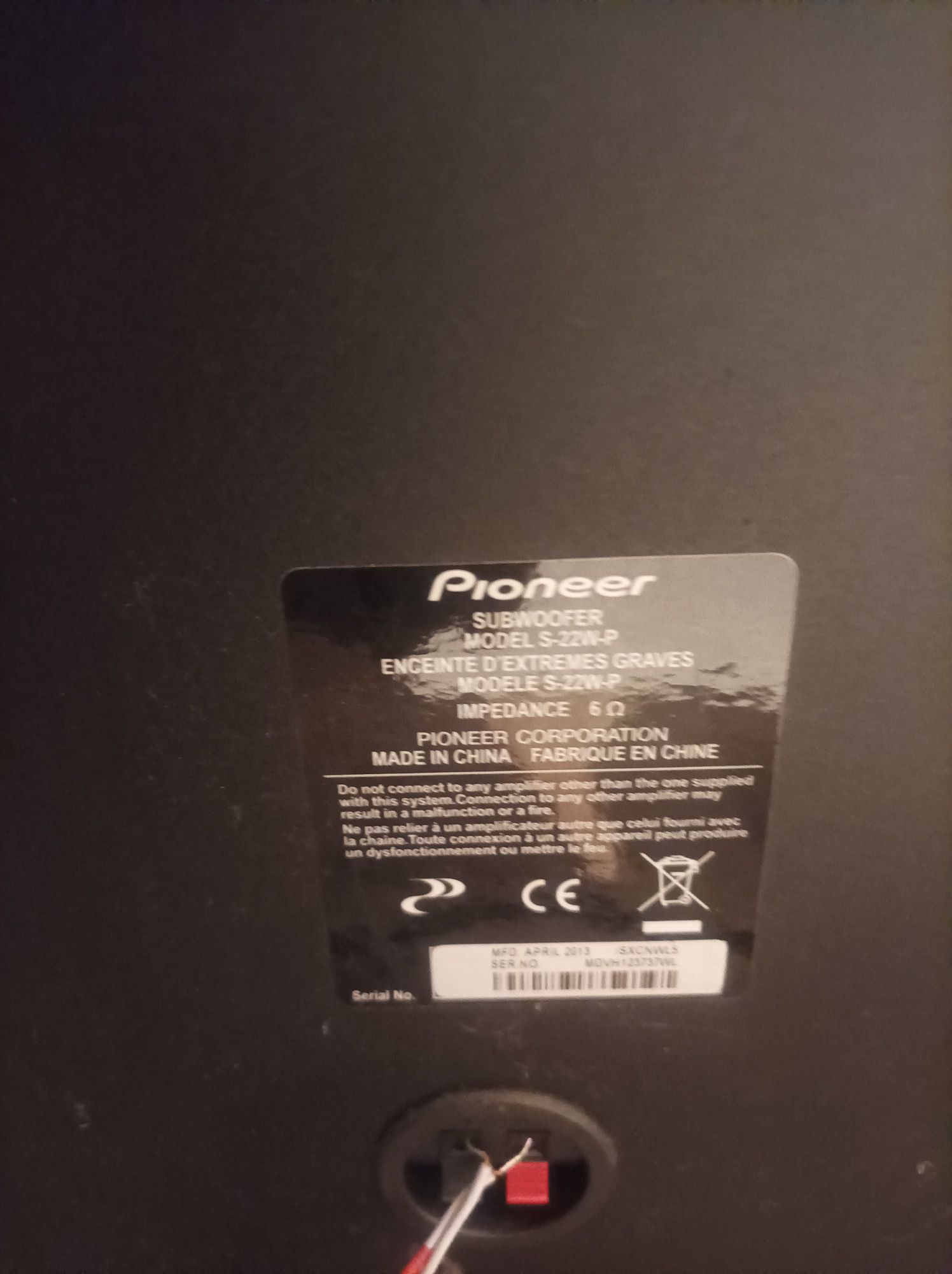 Pionieer VSX-324 HDMI,4k,3d Super