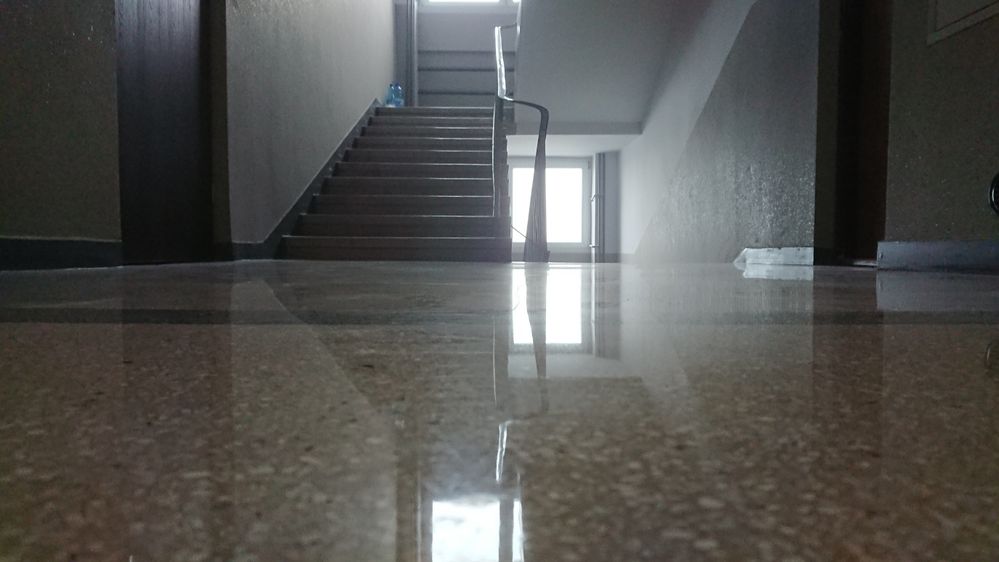 Renowacja posadzki schodów Marmur Lastryko granit
