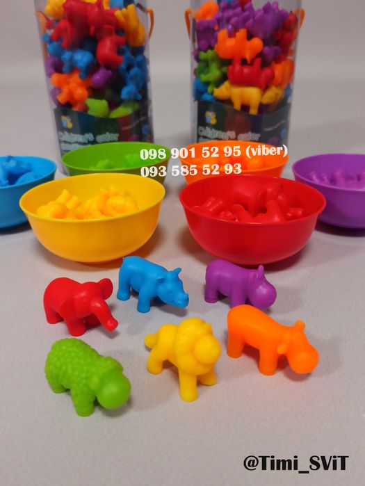 Игра сортер по цветам математическая развивающая игра монтессори