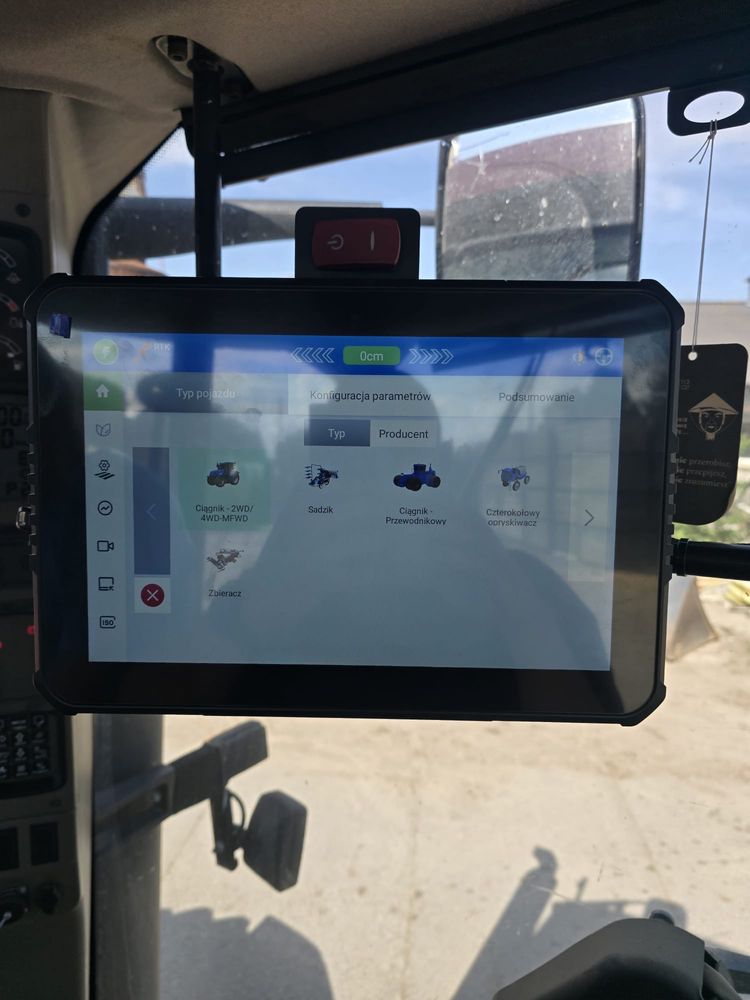Nawigacja Rolnicza HI TARGET - System jazdy rownoleglej GPS RTK