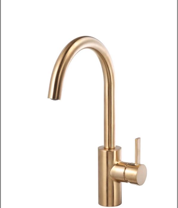 Золотий змішувач НОВИЙ колір латуні економний ікеа