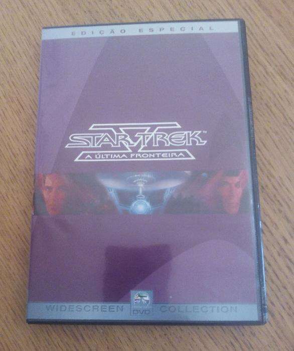 DVDs dos filmes Star Trek