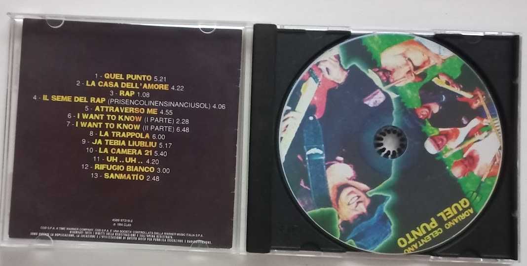 CD-диск. A. Челентано 1994г.