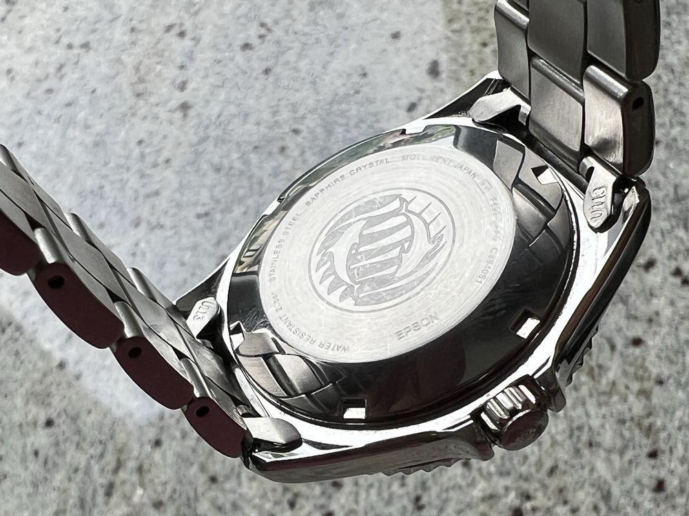 Zegarek japoński Orient Kamasu Red WR200 Diver Nurek Automat nie Seiko