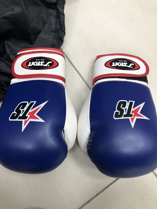 Дитячі боксерські перчатки чорні тайланд та сині пакістан