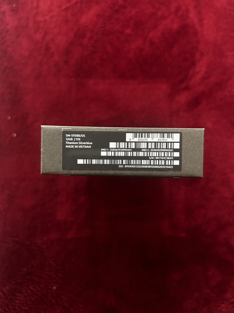 Galaxy S25 Ultra 12Gb | 1Tb Novo Selado na Caixa com Factura