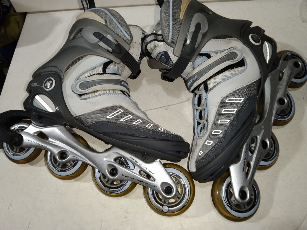 Rolki K2 VELOCITY damskie rozmiar 41/42 Super stan
