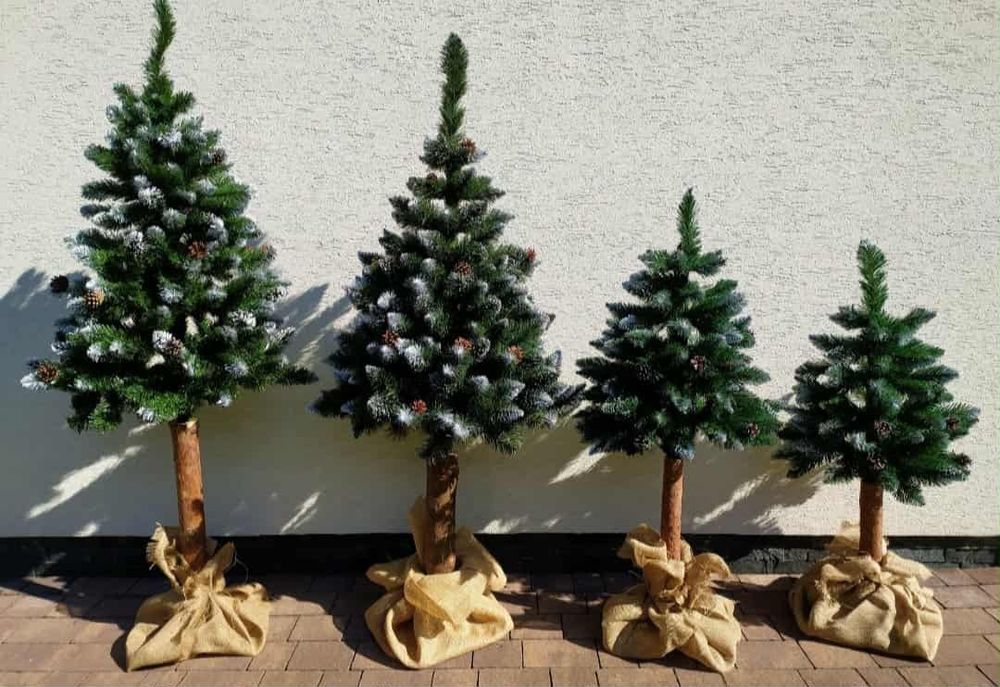 Sztuczne Choinki na pniu