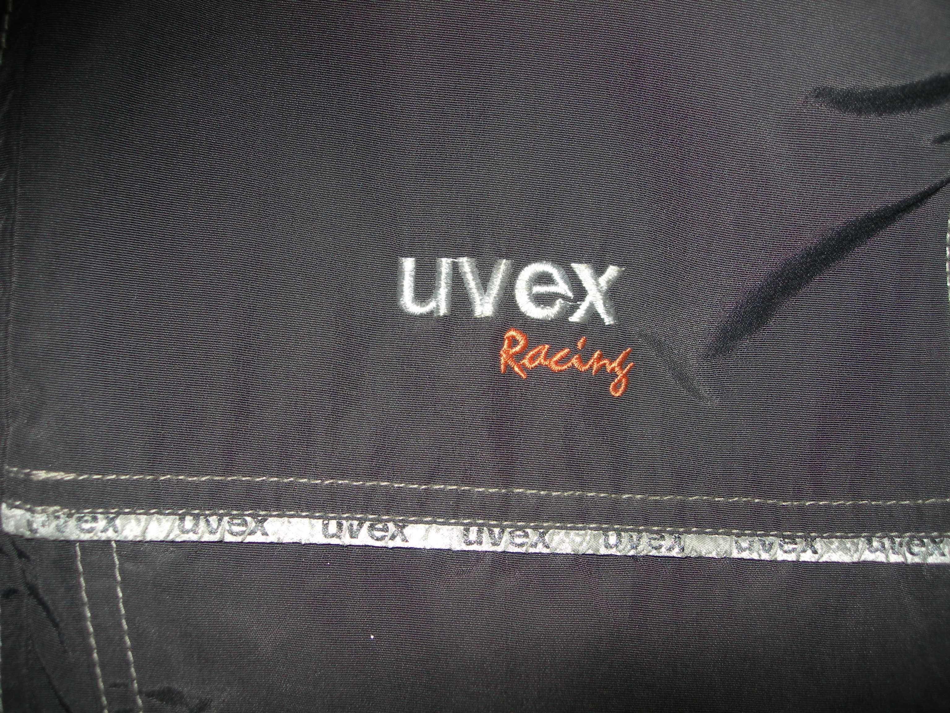 Blusão de moto Uvex Racing.