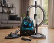 HIGIENICZNY Odkurzacz Philips Powerpro Active 900W Bezworkowy + FILTR