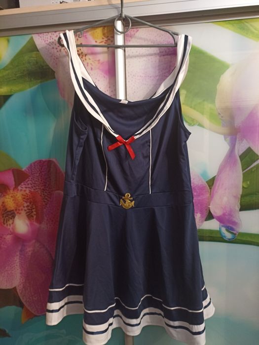 Карнавальный костюм Морячка,Матроска размер 56