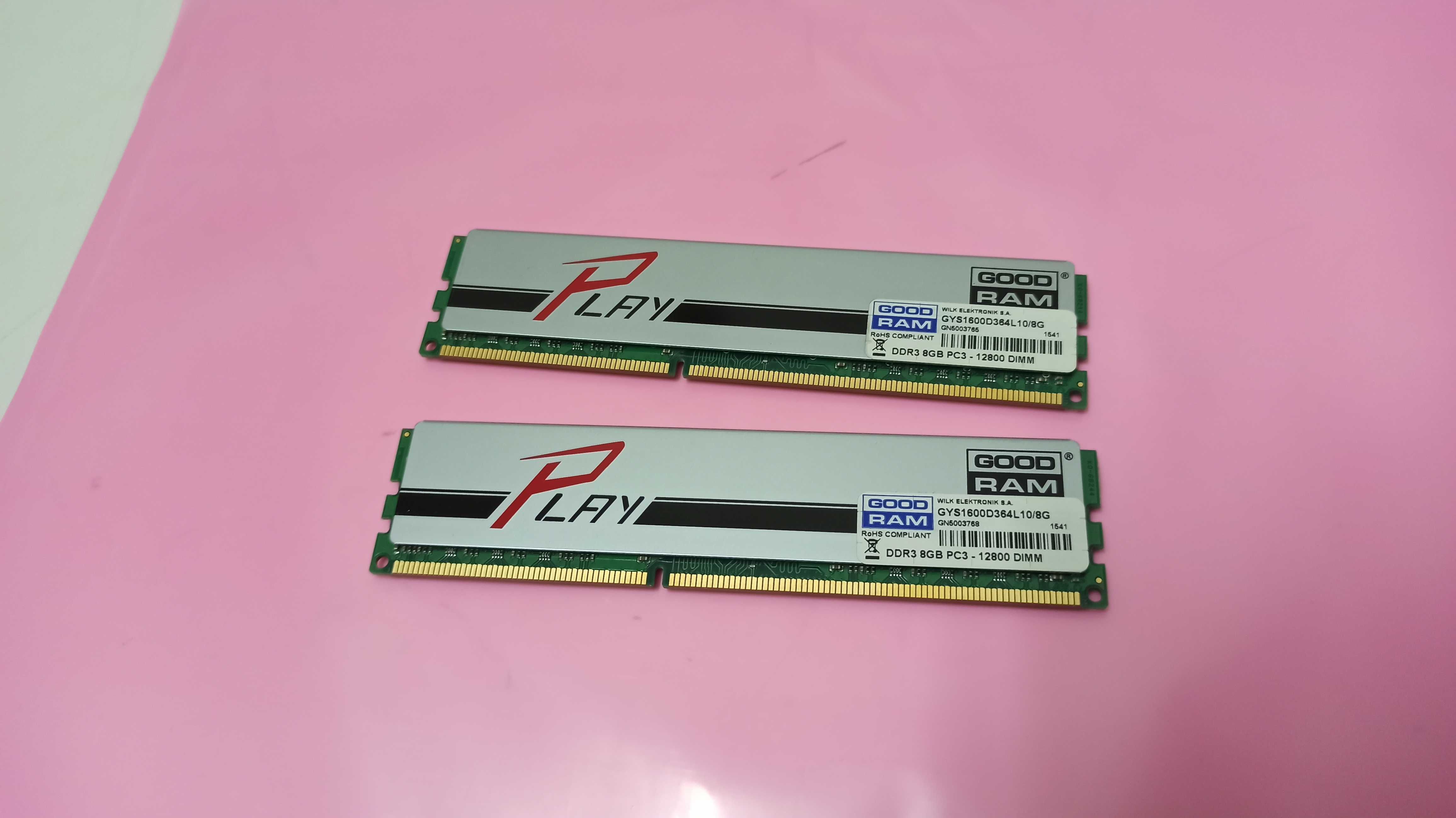 RAM Goodram GYS1600D364L10/8G 16GB - 2x(1x8GB) DDR3 CL10 1600MHz