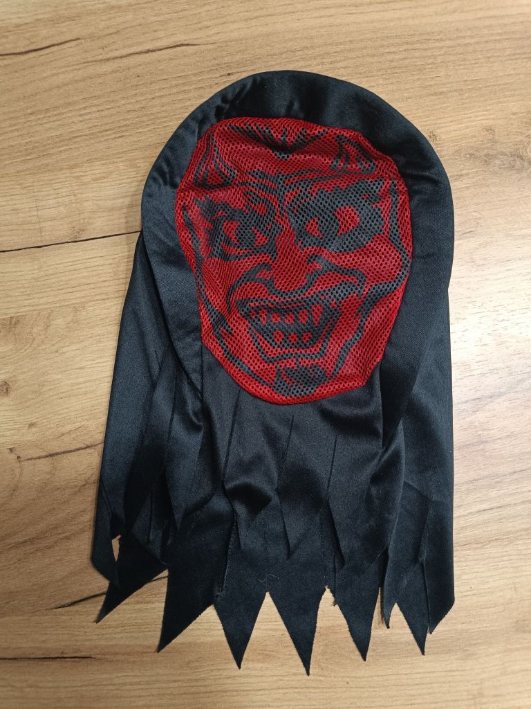 Maska materiałowa, halloween, karnawał, przebranie
