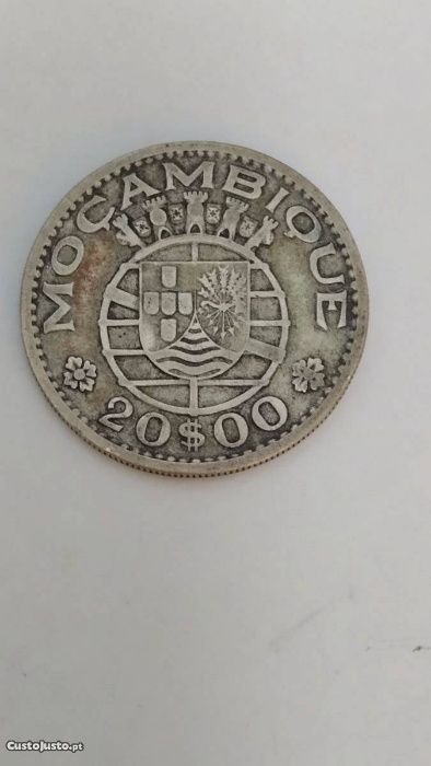 Conjunto 3 moedas Moçambique 1960