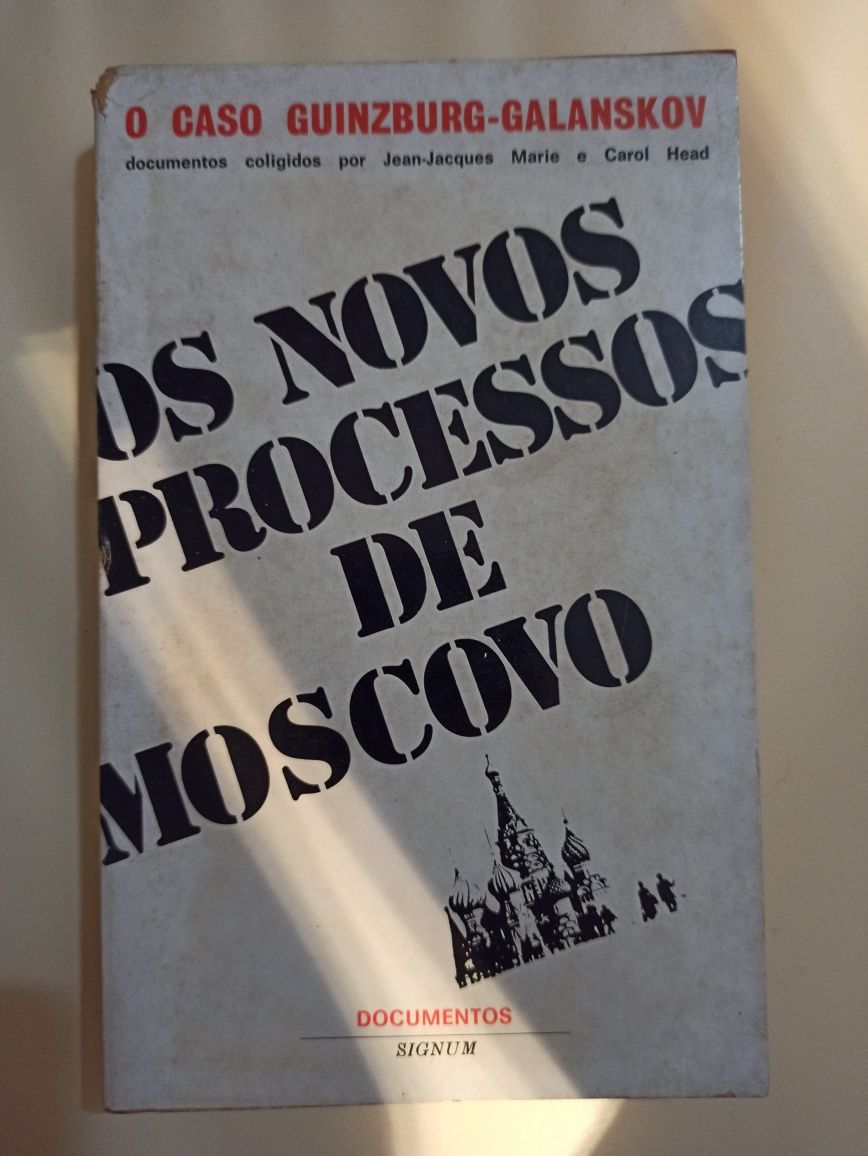 Livro "Os novos processos de Moscovo", Jean-Jacques Marie e Carol Head