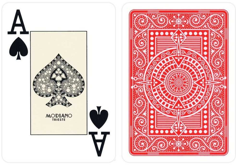 Baralho de Cartas Modiano Texas Poker Hold'em 100% Plástico