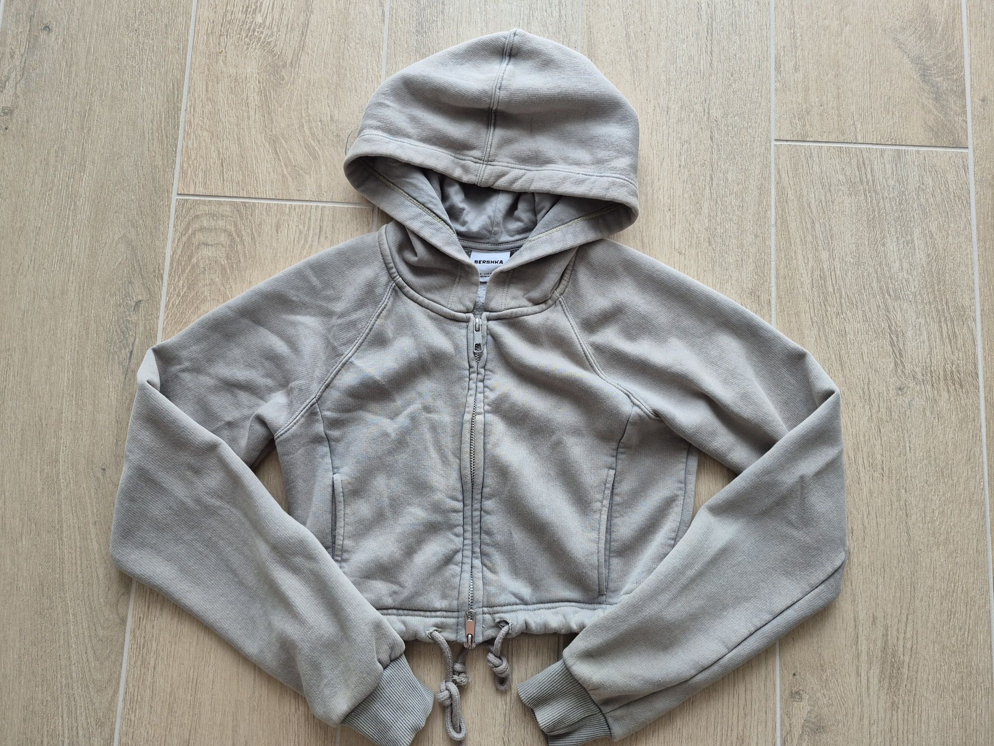 Bluza z kapturem Bershka XS bawełna Idealny Stan