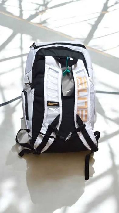 Nike Elite plecak white/gold/black nowy z metką sportowy backpack nba