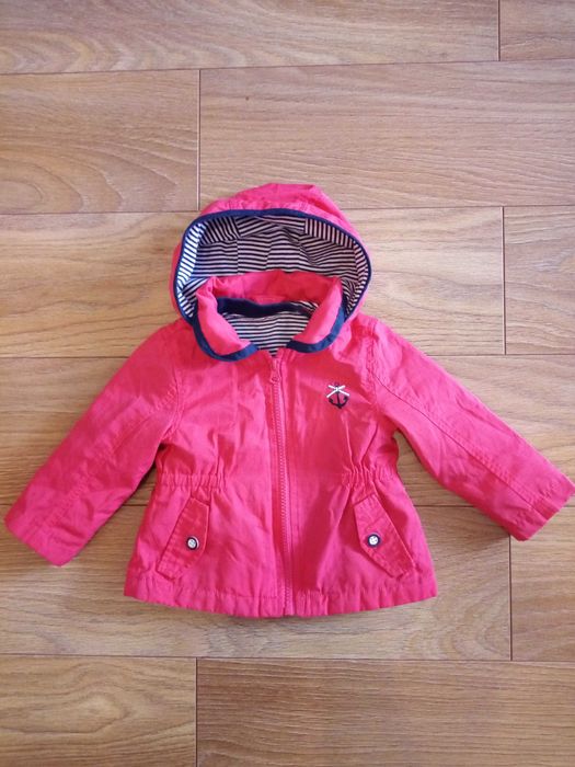Kurtka 2w1 C&A parka przejściowa r.74