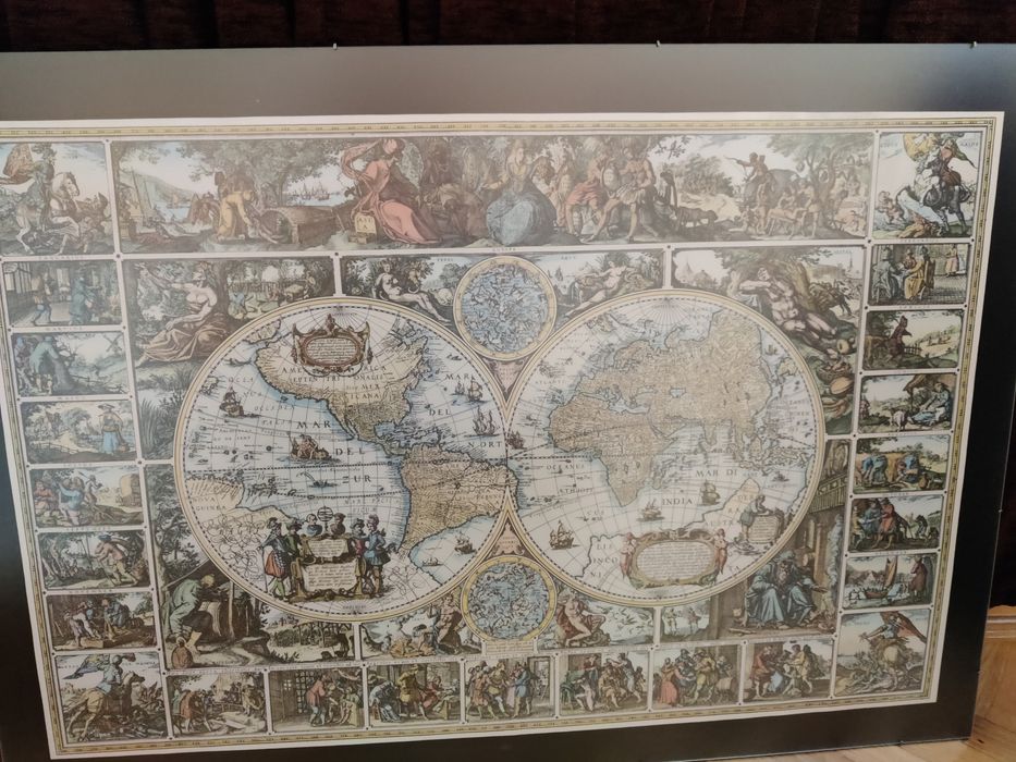 Bardzo stara mapa