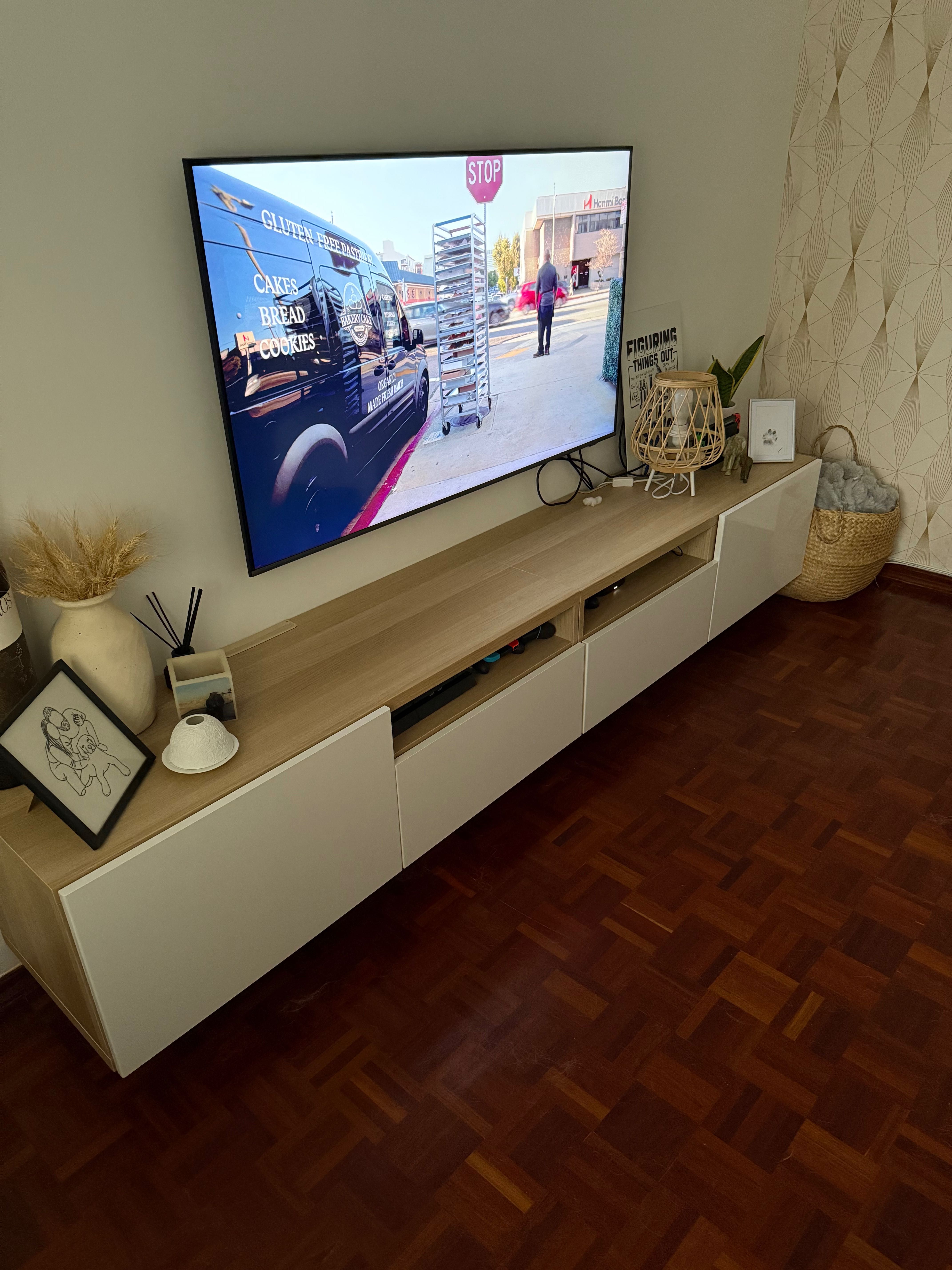 Móvel TV Besta Ikea (120x40x38 cm)