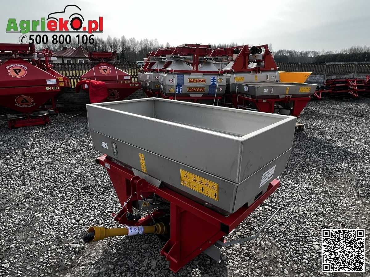 Rozsiewacz nawozów dwutarczowy producent grass-rol najtaniej