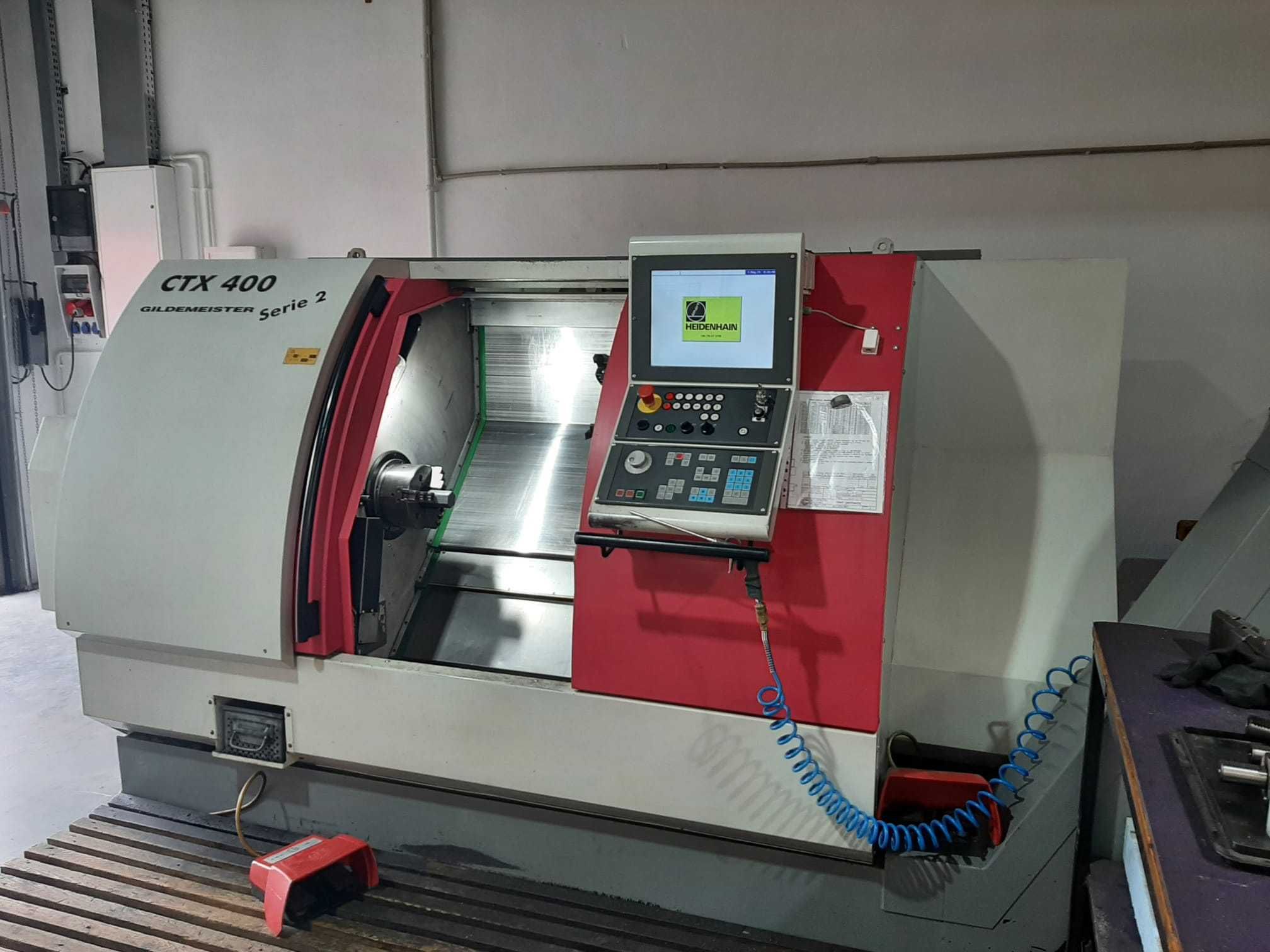 Tokarka CNC DMG Gildemeister CTX400 V3 _ Oś C _ Napędzane Narzędzia