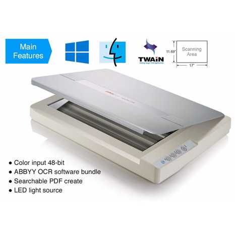 Сканер Plustek OpticSlim 1180 A3