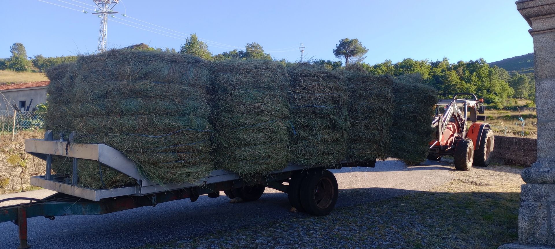 Vendo reboque agrícola  (tipo estrado pronto socorro) )