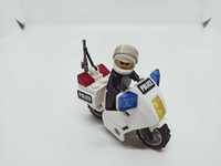 Używane klocki LEGO City Motocykl policyjny motocyklista 7235