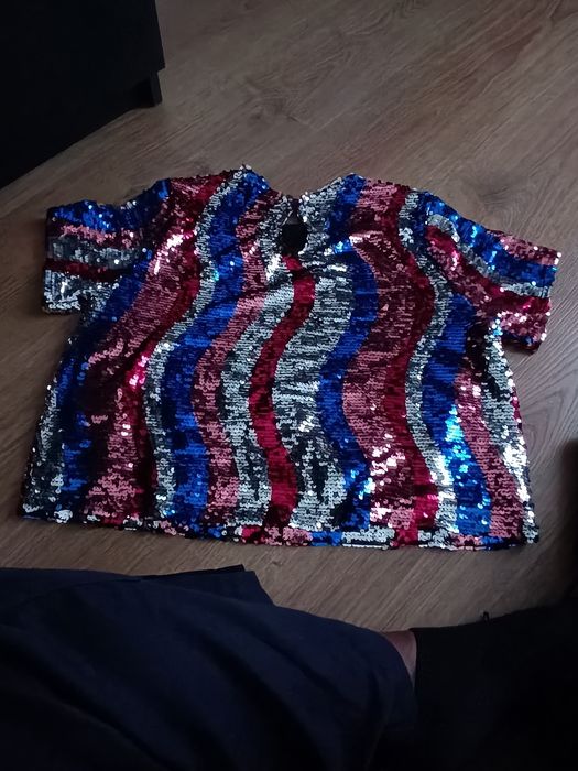 Top lantejoulas da Lefties