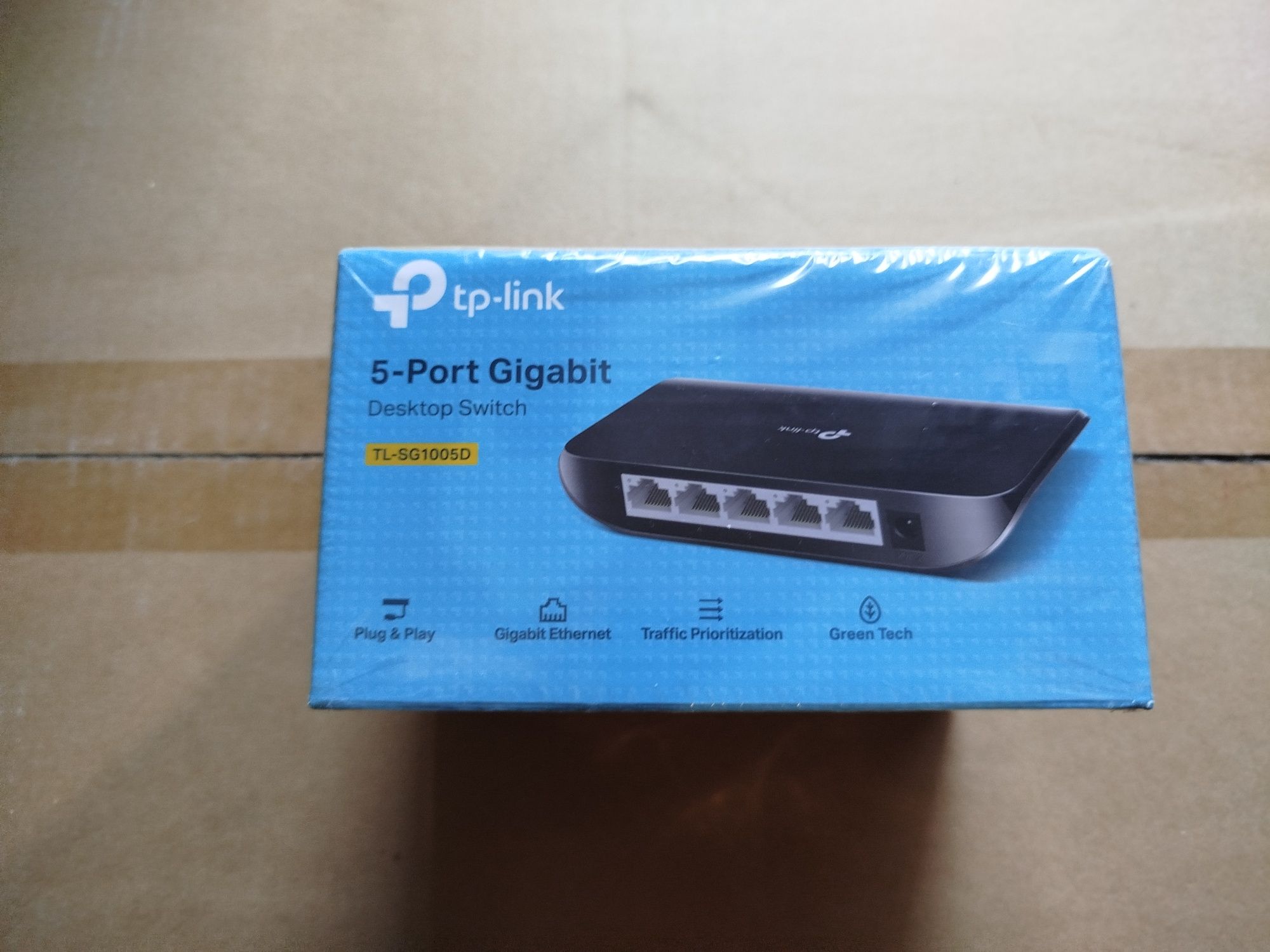 Комутатор TP-Link TL-SG1005D 5 портовий 10/100/1000 Black