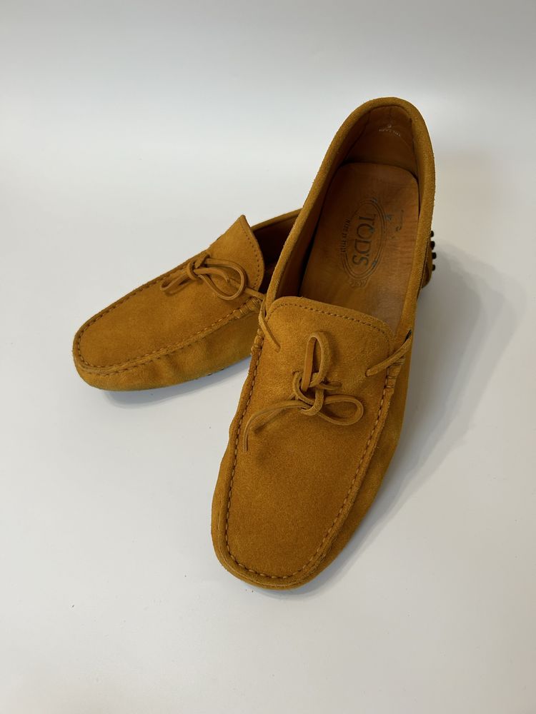 TOD’S оригінал макасіни, лофери, руді мокасини